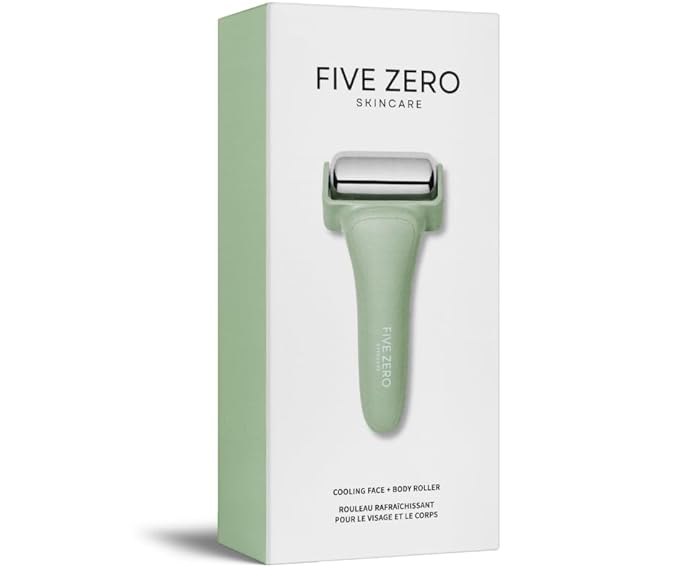 Ice Roller for Face & Body | Target Puffiness, Redness & Firm Skin | Stainless Steel Roller for Long-Lasting Cooling