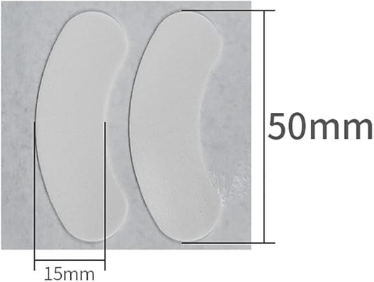 100 Pcs Under Eye Pads Eyelash Extension Patches Eye Lash Extension Foam Pads Eyepads Makeup Eye Patch False Eyelash Accessories Beauty Tools