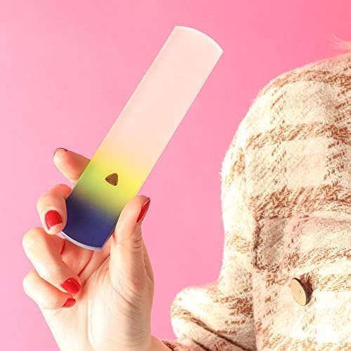 BONA FIDE BEAUTY Premium Czech Glass Foot File with Sleeve, Foot Scraper and Foot Rasp. Thoughtful Gifts for Men