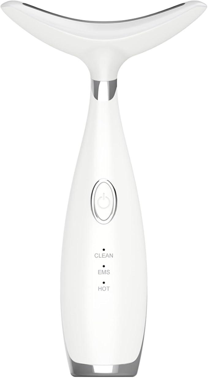 Facial Massager for Face & Neck - Lifting Device for Wrinkle Removal - 3 Color Anti-Wrinkles Tool for Home Skin Care