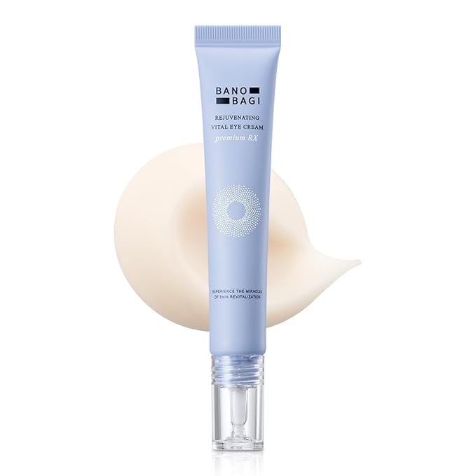 PDRN Eye Cream – Under Eye Cream for Puffiness and Bags, Korean Skin Care with Centella, Panthenol & b-PDRN | Firming & Hydrating, Fragrance-Free, 0.5 fl oz