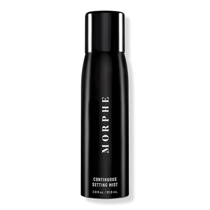 Morphe Continuous Setting Spray - Micro-Fine Setting Spray for Makeup with a Natural Finish - Helps Makeup Resist Caking or Fading & Increases Wear of Foundation (2.8 fl oz)