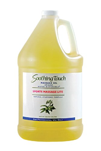 Soothing Touch W67361G Sports Massage Lite Oil, 1 Gallon