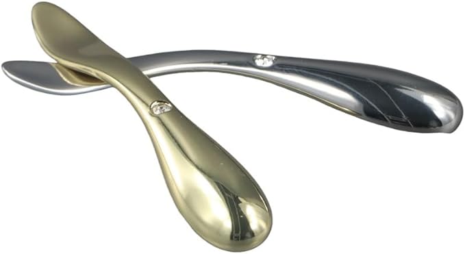 Leadigol 4PCS Eye Cream Applicator,Mini Eye Beauty Apparatus Rolling Massage Stick Cream Mixing Spatula Eye Massager