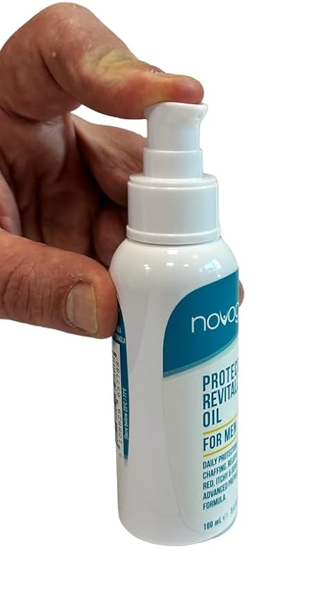 Novoglan Foreskin & Penile Health Oil - Naturally Formulated to Improve Sensation WIth Daily Use - Protect and Revitalise Dry, Red, Peeling or Cracked Penile Skin.