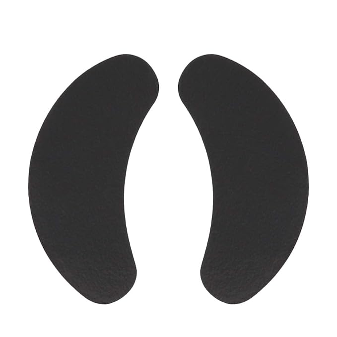 Under Eye Pads, 50 Pairs Eye Gel Pads, Eyelash Extension Pads for Eyelash Extensions Eye Mask Beauty Tool, Black