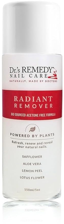 Dr's Remedy 3 Pack Nail Polish Treatment Kit, URBANE Unisex Trio With RADIANT Remover/Hydrating Treatment/PURITY Peach