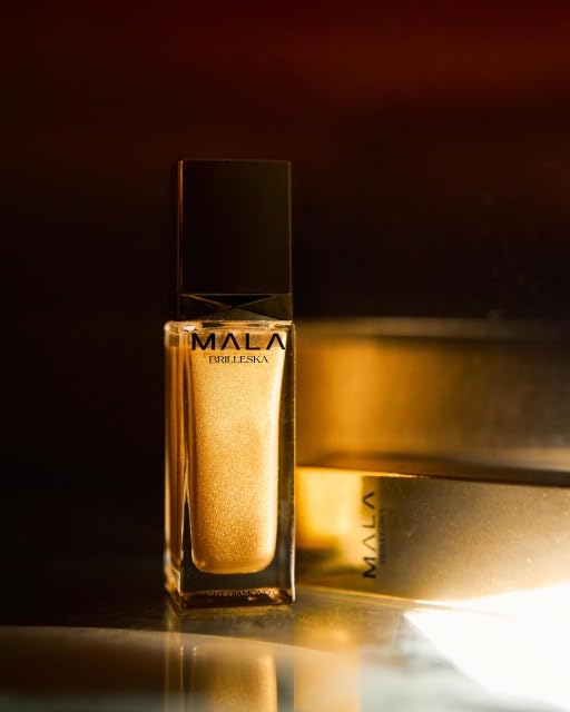 BRILLESKA Shimmering Oil by Aleska Genesis – Hydrating Glow Oil for Radiant Skin, Lightweight & Non-Greasy Body Highlighter