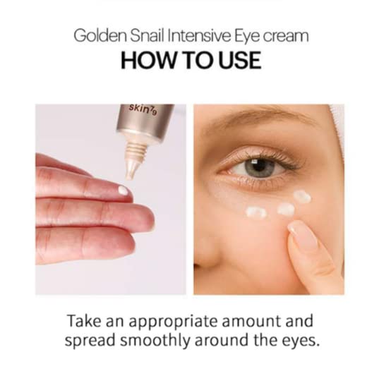 SKIN79 Golden Snail Intensive Eye Cream Concentrated Moisture Booster Skin Care Made In Korea