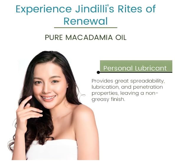 Pure Macadamia Oil-Australian Cold-Pressed Refined, Filtered, All-Natural, Cruelty-Free-Travel Moisturizer for Hair, Skin, Nails, Massag-Sensitive Skin, Eczema, Rosacea and Psoriasis-3.4 oz