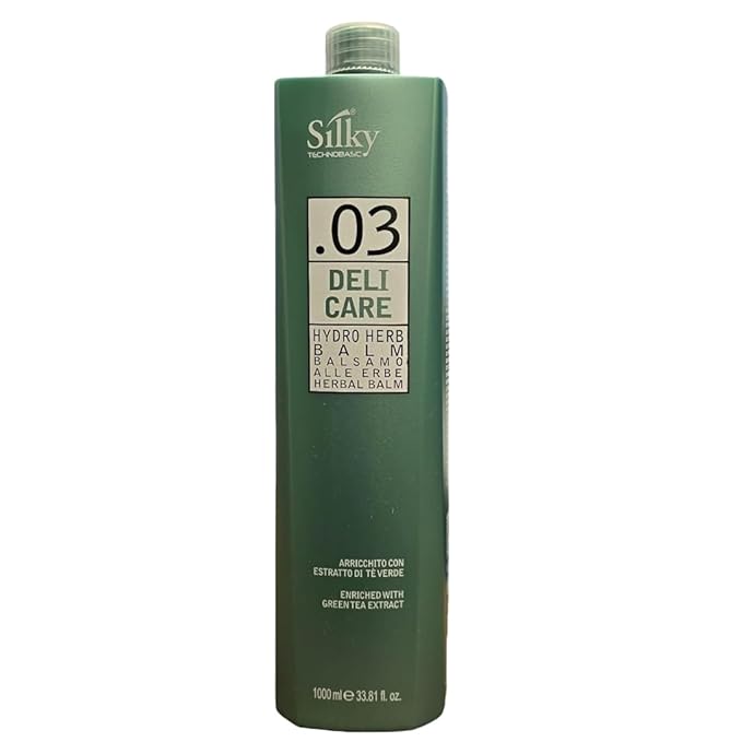 .03 Hydrating Hair Balm with Green Tea Extract - Daily Herbal Hair Treatment for Instant Hydration & Manageable Hair - Hair Mask 1000 ml