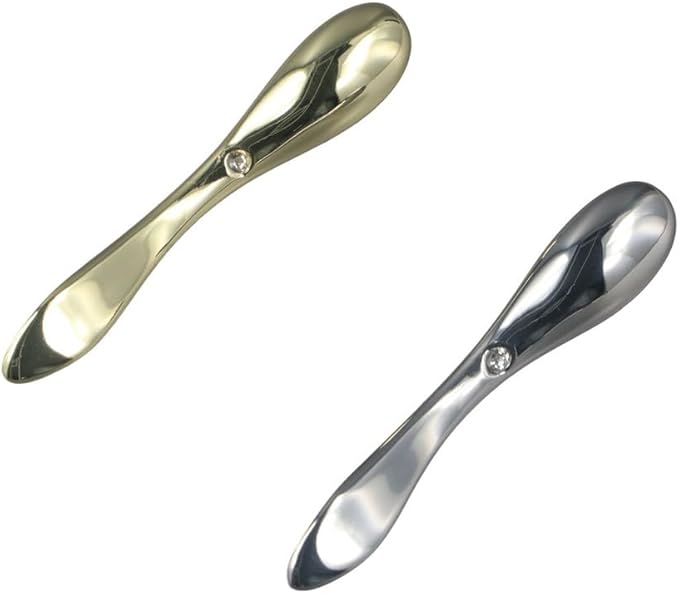 Leadigol 4PCS Eye Cream Applicator,Mini Eye Beauty Apparatus Rolling Massage Stick Cream Mixing Spatula Eye Massager