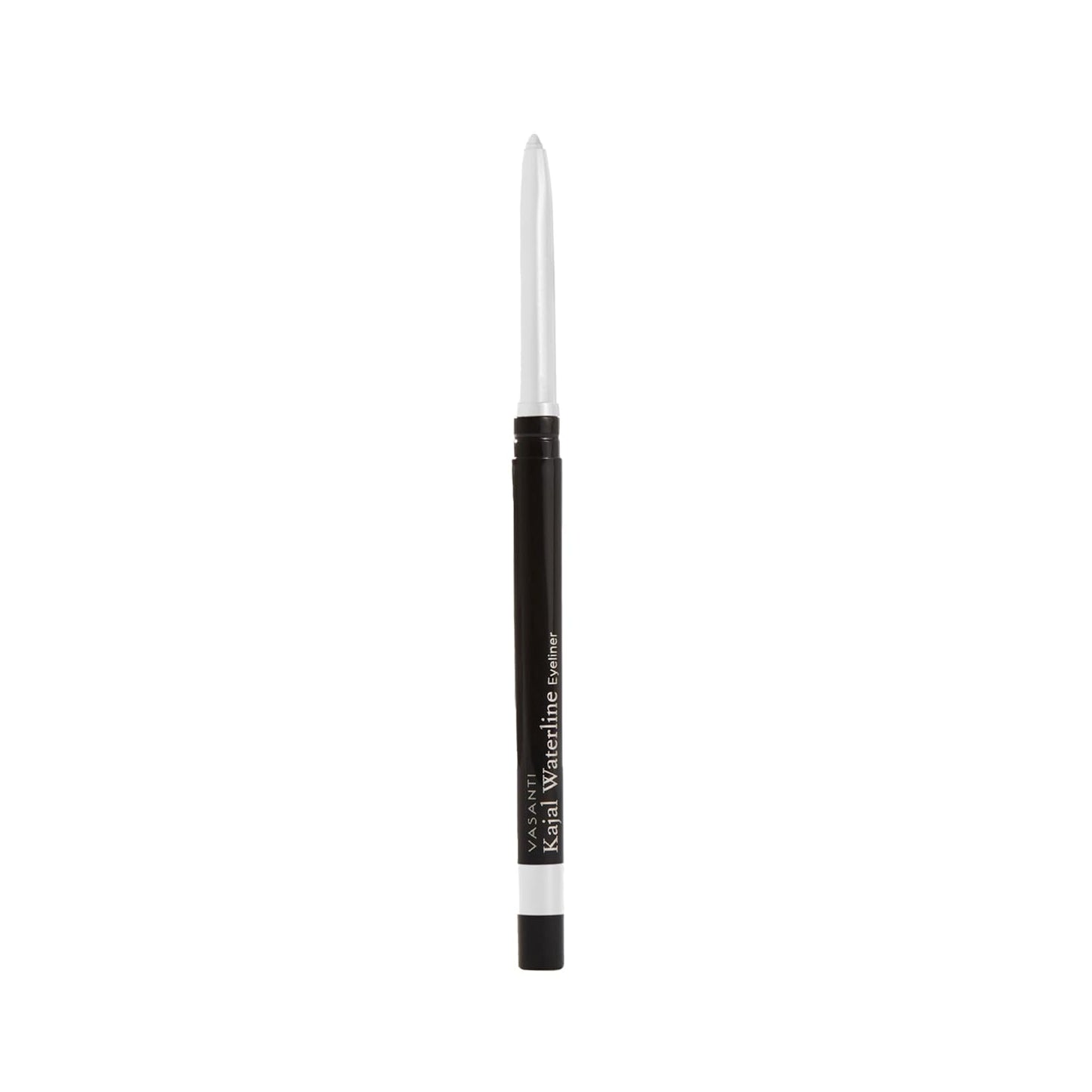 VASANTI Kajal Waterline Eyeliner Pencil - Long-lasting, Waterproof, Smudge-proof, Safe for Sensitive Eyes, Waterline Eye Liner - Opthalmologist Approved and Tested (White Clarifier)