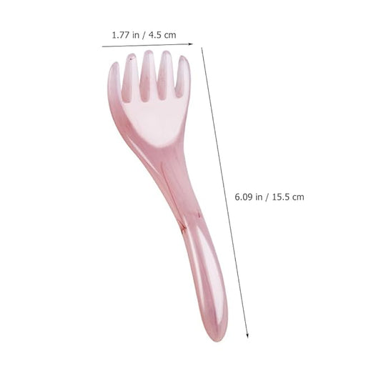 Healifty 4 Pcs Guasha Scraping Massage Tool Massage Comb Facial Massage Board Scalp Comb Massager for Head Face Body