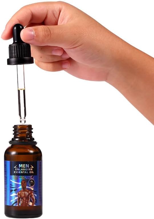 Men Massage Oil for Sex -Sexual Enhancement Erection Cream Penisgrowth Oil Oil for Men Enlarge Oil Natural Formula to Increase Size and Strength (1PCS)