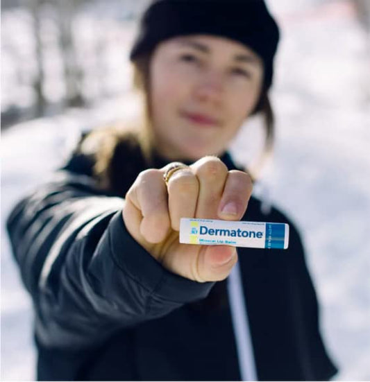 Dermatone Mineral Lip Balm | Moisturizing, Reef Safe, Oxybenzone Free | SPF 30 Sun Protection | Zinc Oxide Lip Sunscreen | Jojoba Seed Oil & Vitamin E | 0.15 oz (2-Pack)