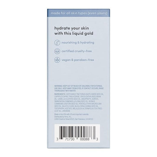 hers Effortless Glow Face Oil - Anti Aging Facial Oil for Glowing Skin - Softens, Hydrates, Smoothes Wrinkles - Contains Jojoba Oil, Tea Tree Oil, Rosehip - 2 Pack