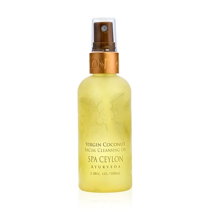 SPA CEYLON VIRGIN COCONUT Facial Cleansing Oil | Gentle & Nourishing | Silicon-Free | Suitable for all skin types