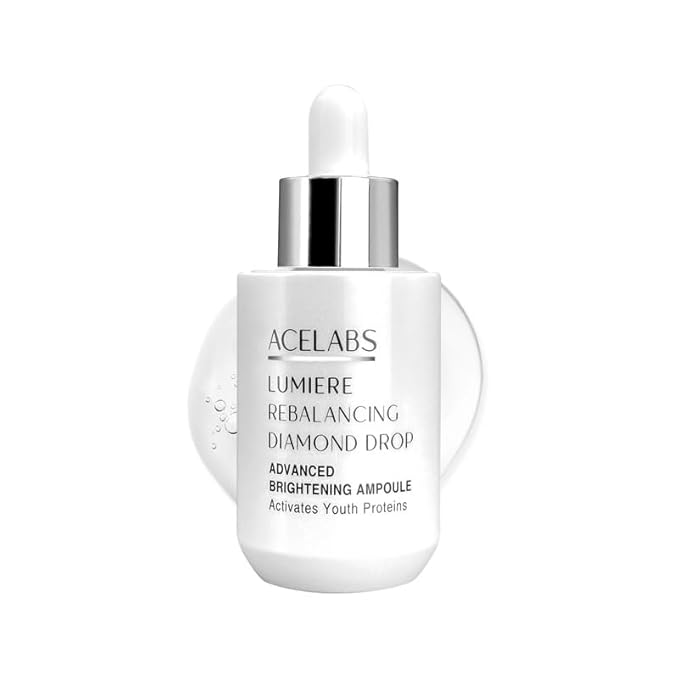 ACELABS Advance Brightening and Anti Aging Serum for Face | Niacinamide, Ceramide, Hyaluronic Acid & Probiotics | Improve Uneven Skin Tone, Hydrates Pore Minimizer for Face & Skin Tightening 1.01oz