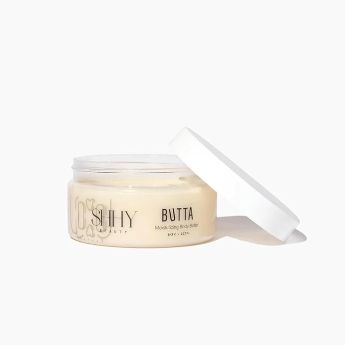 Butta Moisturizing Body Butter, Whipped Body Butter with Natural Shea, Natural Body Lotion for Body Glow, Deep Moisturizer and Body Care Lotion