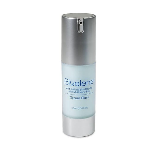 Serum Plus+ infused with Methylene Blue, Hyaluronic Acid, NextGen Vit C, and Aloe Vera. Suitable for Sensitive Skin