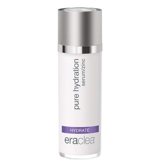 eraclea Pure Hydration Serum, Soothing Face Serum with Hyaluronic Acid and Zinc to Calm Redness and Irritated Skin, Ultra-Hydrating Anti-Wrinkle Hyaluronic Acid Serum for All Skin Types (1 fl oz)