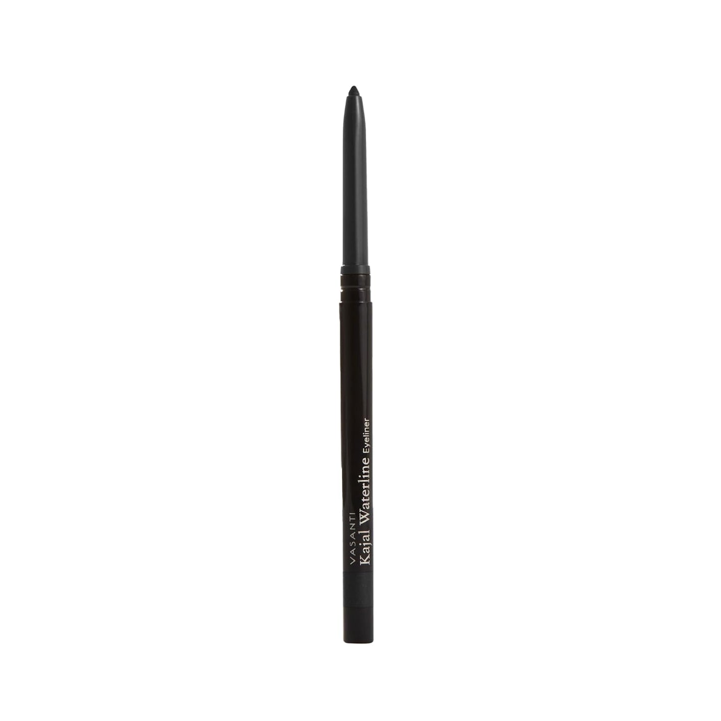 VASANTI Kajal Waterline Eyeliner Pencil - Long-lasting, Waterproof, Smudge-proof, Safe for Sensitive Eyes, Waterline Eye Liner - Opthalmologist Approved and Tested (Intense Black)