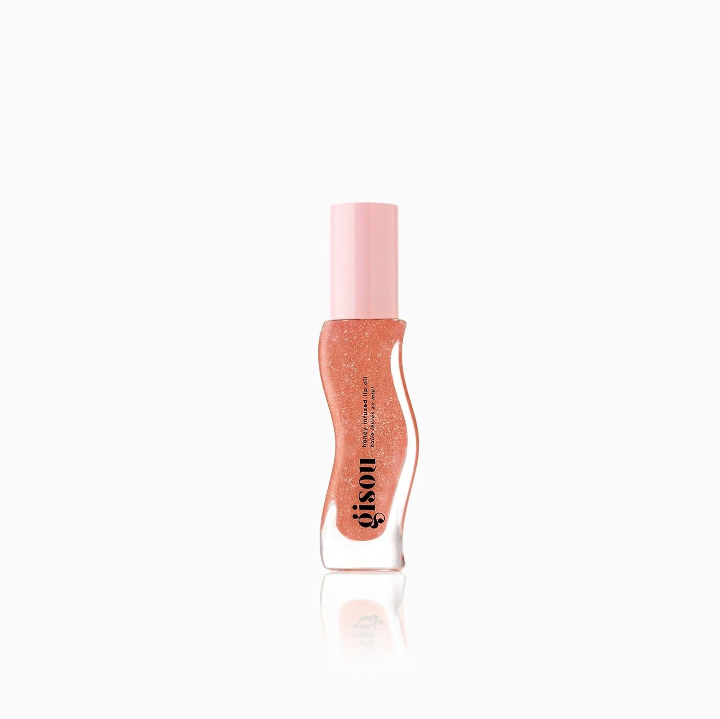 Gisou Honey Infused Lip Oil 8ml - High-Shine Hydration, Mirsalehi Honey and Jojoba Oil, Non-Sticky Finish, Juicy Shades & Scents for All Lip Types (Glazed Plum)