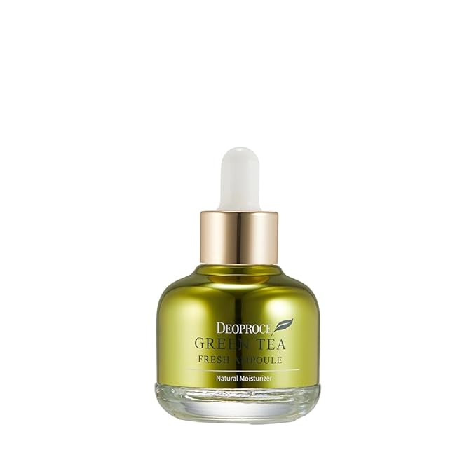 DEOPROCE Green Tea Fresh Ampoule 30ml – Korean Skin Care Hydrating Serum