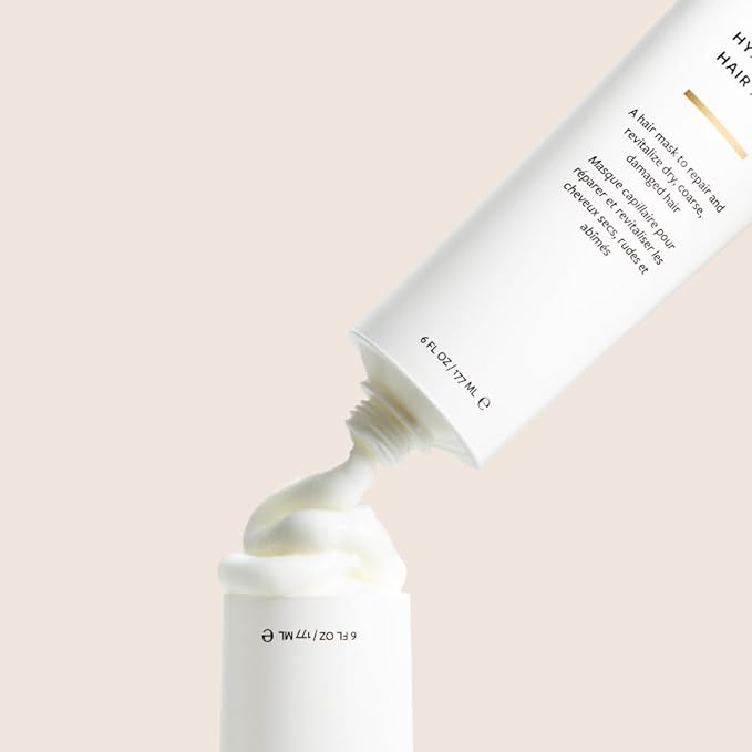 INNERSENSE Organic Beauty - Natural Hydrating Hair Mask | Non-Toxic, Cruelty-Free, Clean Haircare (6oz)