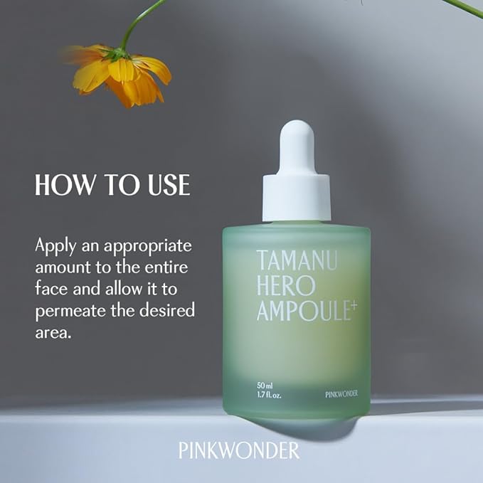 Tamanu Hero Ampoule⁺ 1.69oz (50ml), 50,000ppm Tamanu Oil for Soothing