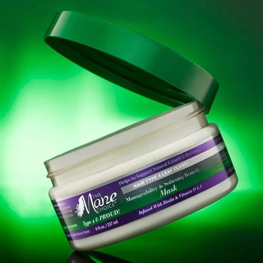 The Mane Choice - Hair Type 4 Leaf Clover: Manageability & Softening Remedy Mask,8 Fl Oz (Pack of 1)