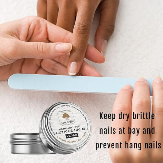 All Natural Vegan Cuticle Balm (1 oz tin)