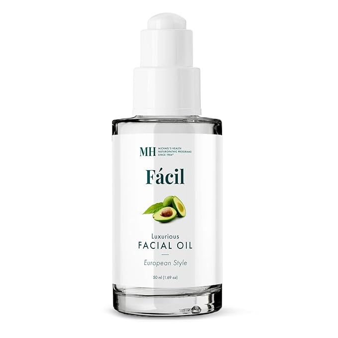MICHAEL'S Health Naturopathic Programs Facil - 50 mL - Luxurious European-Style Facial & Body Oil - Fast Absorbing, Non Oily, Non Greasy