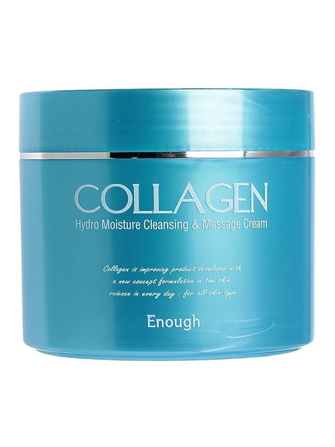 Enough Collagen Hydro Moisture Cleansing Massage Cream 10.14 fl oz / 300ml - Hydrating Facial Cleanser
