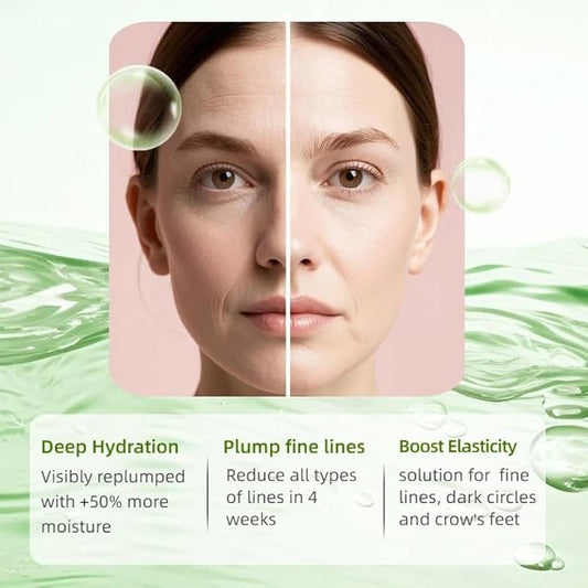 ROLANYIN Collagen + Retinol Cream for Deep Hydration and Anti Aging Firming Wrinkle Reduction Nourishing and Plumping Formula Skin Care