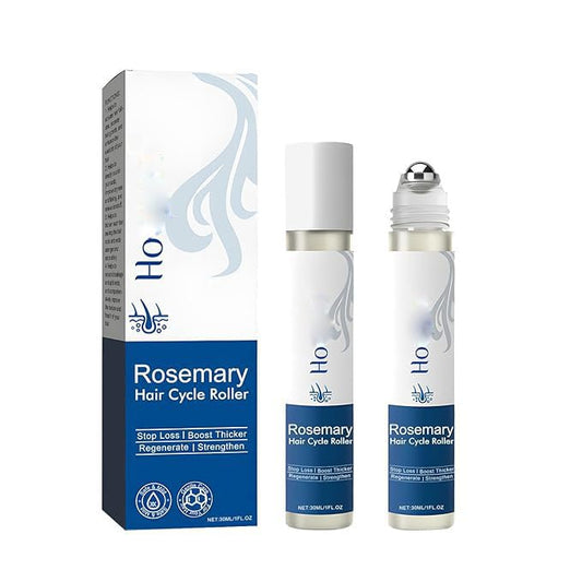 Hair 3% Rosemary Roll-On,Hair Growth Serum with Redensyl and Anagain Reduces Hair Fall, Help Thicker For Women All Hair Types-25ml