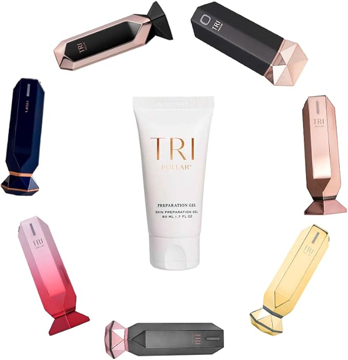 TriPollar Stop Preparation Gel 50ml - High Radio Frequency Skin Tightening Facial Machine Gel - Professional Home RF Anti-Aging Formula - Compatible Stop Devices - FDA Cleared