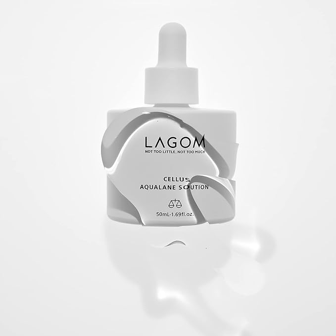 LAGOM Cellus Aqualane Solution | Korean Serum for Face, Vegetable Squalane Essence, Skincare for Glass Skin, Deep Moisturization, Skin Barrier Strengthening 1.69 Fl Oz
