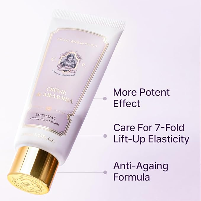 PARIS CRÈME de MEMORIA EXCELLENCE, Korean Lifting Care Cream, face moisturizer, Facial hydrating Wrinkle care cream for All Skin Types 1.05 fl. oz 30ml 30ml