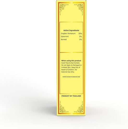 Chang Thai Herbal Yellow Plai Balm Massage Muscle Joint Oil 22ml