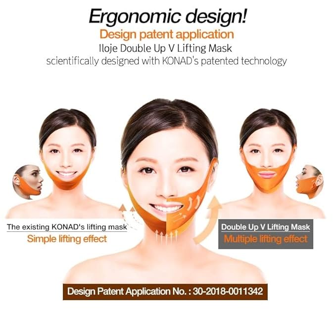 ILOJE DOUBLE UP V LIFTING MASK 5pc