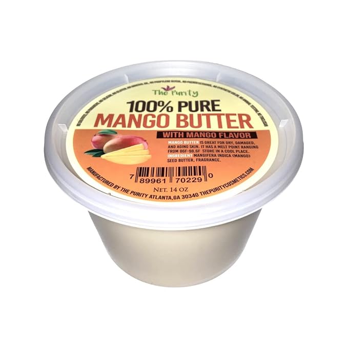 The Purity 100% Pure Mango Butter with Mango Flavor - 14 oz