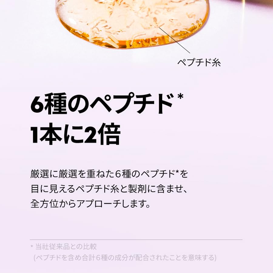 AMPLE:N Peptide Shot 2X Ampoule – Intensive Age Defying Concentrate Face Serum with Peptide Threads – Erasing Wrinkles and Improve Firmness – Lifting Sagging Skin – Plump, Repairs Skin, 1.01 fl.oz.