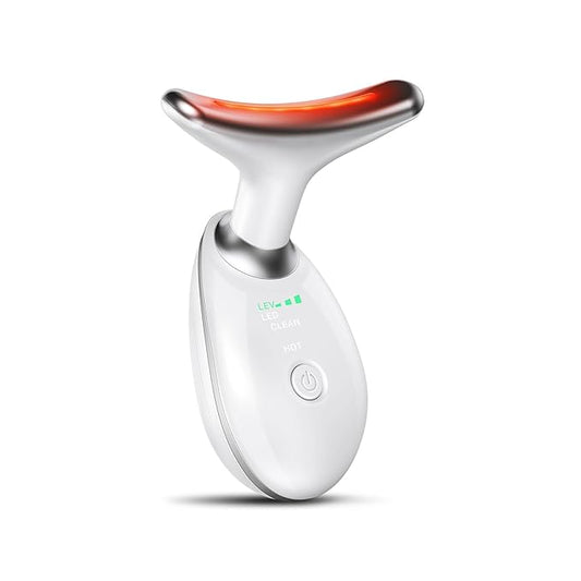 Neck Face Massager, Face Sculpting Tool, 3 Modes and Vibration for Facial Massager for Double - Chin Wrinkle,Daily Home Use