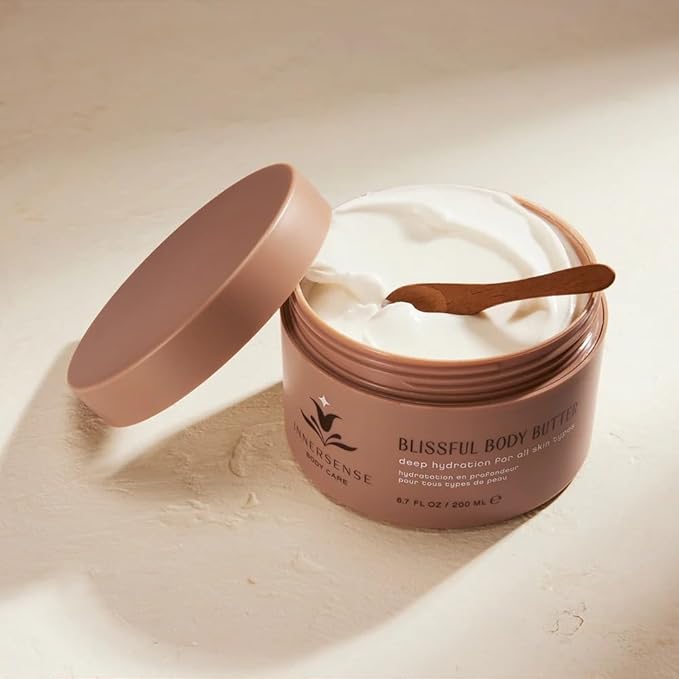 INNERSENSE Organic Beauty - I Create Volume Hair Lotion + Blissful Body Butter BUNDLE | Non-Toxic, Cruelty-Free, Deep Hydration