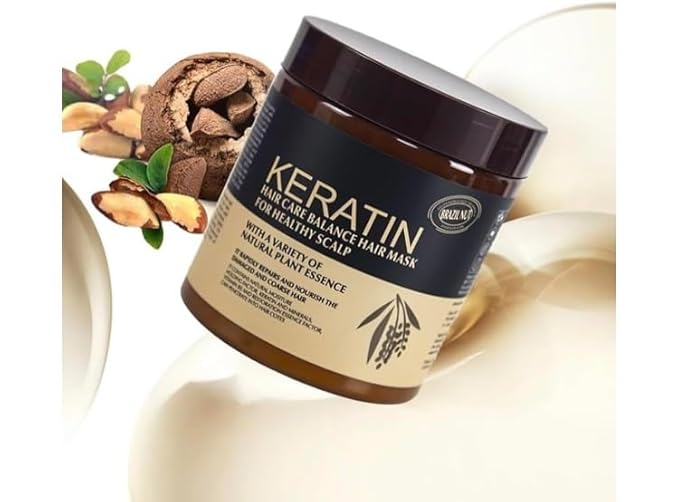 BY SKYMIKU Hair Treatment Deep Repair Conditioning Argan Oil Collagen Hair Mask Essence for Dry Damaged Hair Treatment and Mask, for Dry & Damaged (1000 ml)