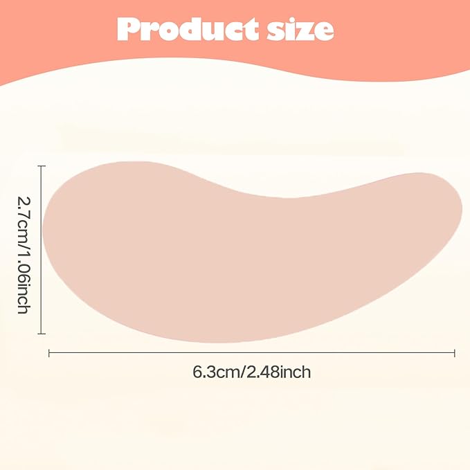 2 Pairs Silicone Reusable Eye Patches, Under Eye Mask Patches for Reduce Eye Wrinkle and Fine Lines Skin Care