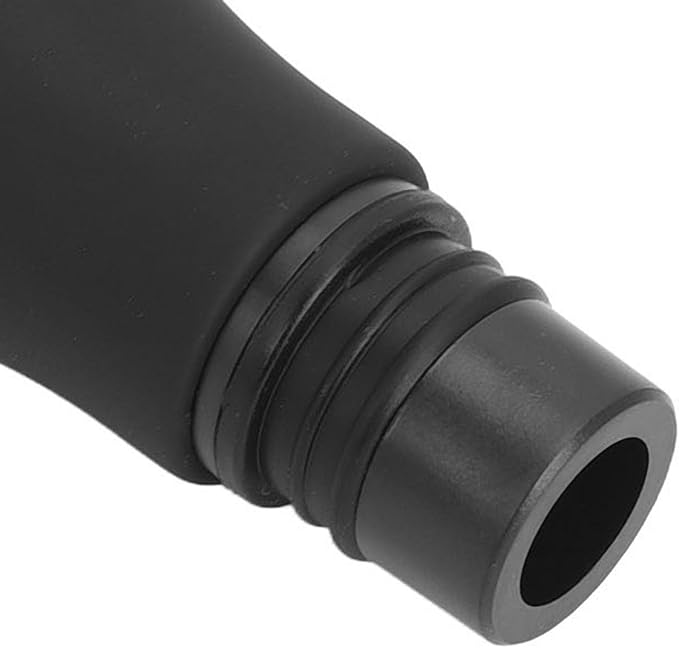 Fascia Massage Gun Head, Replaceable Head 4 Fingers Artifical Hand Silicone Fascia Adult Machines Attachments, Black Caliber 0.71‑0.75in