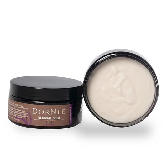 DorNee’ Ultimate Shea Butter Lust Scented, Natural Moisturizing, Ultra Rich, Fragrant, Shea & Jojoba Oil Blend (8 oz)